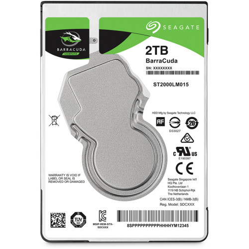 Жесткий диск/ HDD Seagate SATA 2Tb 2.5