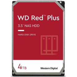 Жесткий диск HDD WD SATA3 4Tb NAS Red Plus 5400 256Mb 1 year warranty