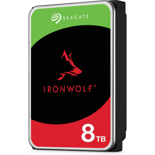 Жесткий диск/ HDD Seagate SATA3 8Tb IronWolf NAS 5400 256Mb 1 year warranty