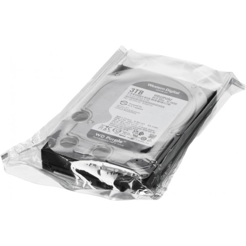 Жесткий диск WD SATA-III 3TB WD33PURZ Surveillance Purple (5400rpm) 256Mb 3.5