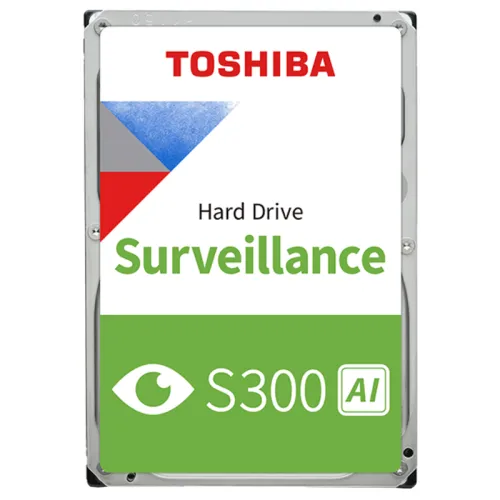 Жесткий диск/ HDD Toshiba SATA3 10Tb S300 AI Surveillance (CMR) 7200  512Mb 1 year warranty (replacement ST10000VE001, WD102PURP)