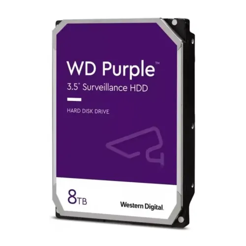 Жесткий диск/ HDD WD SATA3 8Tb Purple 5640 256Mb 1 year warranty