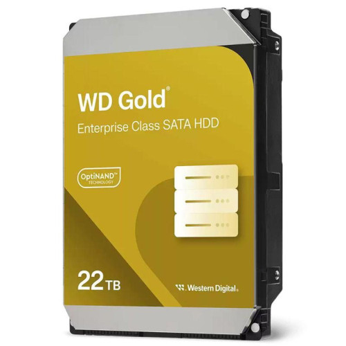 Жесткий диск WD SATA-III 22TB WD221KRYZ Gold 512E (7200rpm) 512Mb 3.5