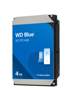 Жесткий диск/ HDD WD SATA3 4TB Blue 5400 RPM 128Mb 1 year warranty (replacement WD40EZAZ, WD40EZAX, WD20EARZ, WD20EZAZ, ST2000DM005)