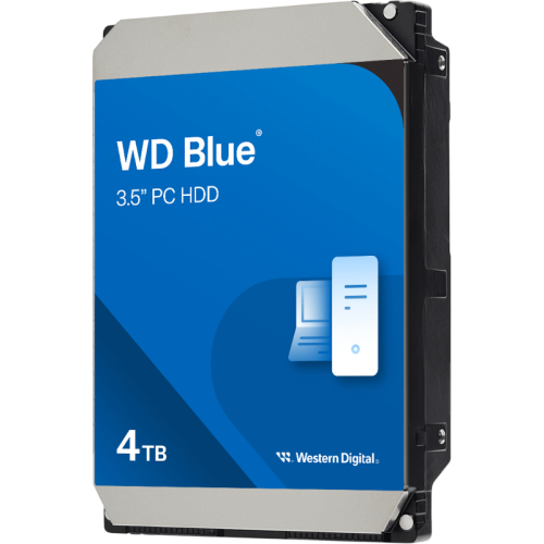 Жесткий диск/ HDD WD SATA3 4TB Blue 5400 RPM 128Mb 1 year warranty (replacement WD40EZAZ, WD40EZAX, WD20EARZ, WD20EZAZ, ST2000DM005)