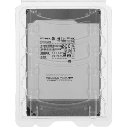 Жесткий диск Toshiba SAS 3.0 18Tb MG09SCA18TE 512E (7200rpm) 512Mb 3.5