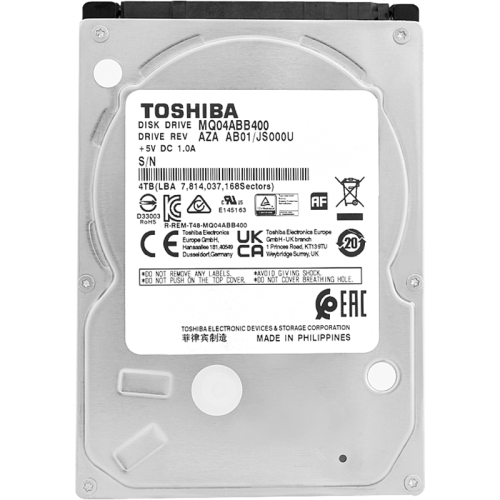 Жесткий диск/ HDD Toshiba SATA 4TB 2.5