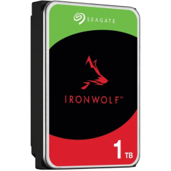 Жесткий диск/ HDD Seagate SATA IRONWOLF 1TB 5400rpm 256Mb 1 year warranty