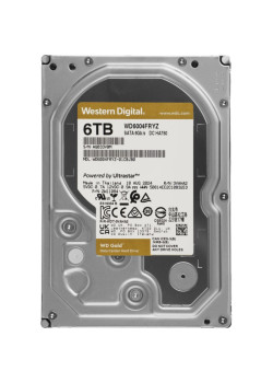 Жесткий диск WD SATA-III 6TB WD6004FRYZ Server Gold 512E (7200rpm) 256Mb 3.5