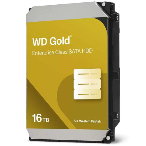 Жесткий диск WD SATA-III 16Tb WD161KRYZ Server Gold (7200rpm) 512Mb 3.5