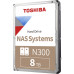 Жесткий диск/ HDD Toshiba N300 SATA3 8Tb 3.5