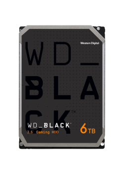 Жесткий диск/ HDD WD SATA3 6Tb Black 7200 256mb  6Gb/s 1 year warranty (replacement WD6004FZWX)