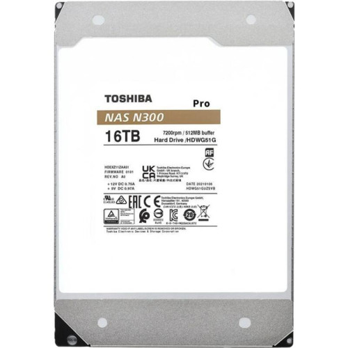 Жесткий диск/ HDD Toshiba N300 NAS PRO SATA3 3.5