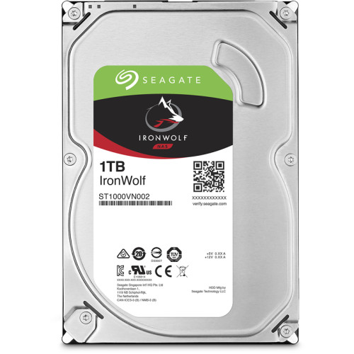 Жесткий диск/ HDD Seagate SATA3 1Tb NAS 5900 64Mb 1 year warranty