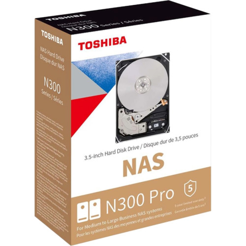 Жесткий диск/ HDD Toshiba N300 NAS PRO SATA3 3.5 Жесткий диск/ HDD Toshiba N300 NAS PRO SATA3 3.5