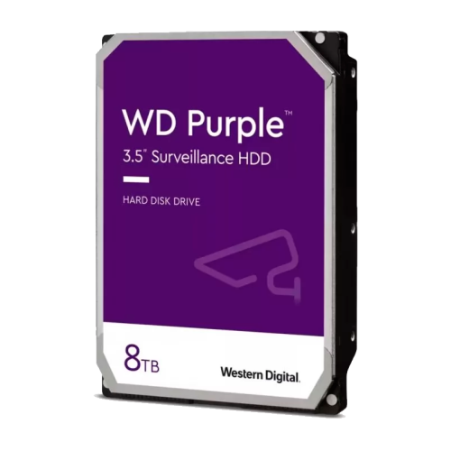 Жесткий диск HDD WD SATA3 8Tb Purple 5640 256Mb 1 year warranty