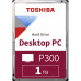 Жесткий диск HDD Toshiba SATA3 1Tb 7200 64Mb P300 1 year warranty Жесткий диск HDD Toshiba SATA3 1Tb 7200 64Mb P300 1 year warranty