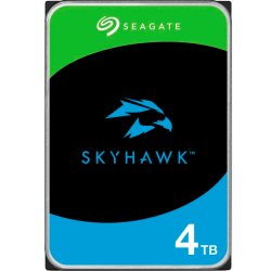 Жесткий диск HDD Seagate SATA3 4TB 5400 RPM Skyhawk 256Mb 1 year warranty (replacement ST4000VX016, ST4000VX005, ST4000VX013, ST4000VX007, WD43PURZ)