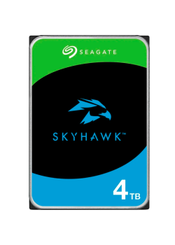Жесткий диск HDD Seagate SATA3 4TB 5400 RPM Skyhawk 256Mb 1 year warranty (replacement ST4000VX016, ST4000VX005, ST4000VX013, ST4000VX007, WD43PURZ)