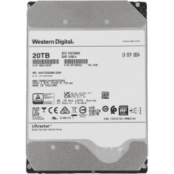 Жесткий диск WD SAS 3.0 20TB 0F38652 WUH722020BL5204 Server Ultrastar DC HC560 512E (7200rpm) 512Mb 3.5