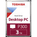 Жесткий диск/ HDD Toshiba SATA3 3Tb 7200 64Mb P300 RTL Жесткий диск/ HDD Toshiba SATA3 3Tb 7200 64Mb P300 RTL