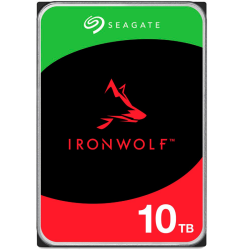 Жесткий диск HDD Seagate SATA3 10Tb IronWolf NAS 7200 256Mb 1 year warranty (replacement ST10000VN0004, ST10000VN0008)