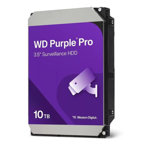 Жесткий диск WD SATA-III 10TB WD102PURP Surveillance Purple Pro (7200rpm) 256Mb 3.5