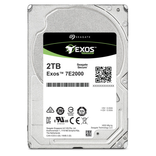 Жесткий диск/ HDD Seagate SATA 2TB Exos 2.5