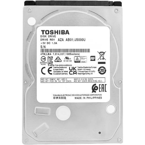 Жесткий диск/ HDD Toshiba SATA 4TB 2.5 Жесткий диск/ HDD Toshiba SATA 4TB 2.5