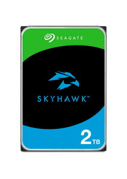 Жесткий диск HDD Seagate SATA 2Tb  SkyHawk  5400 rmp 6Gb/s 256Mb 1 year warranty