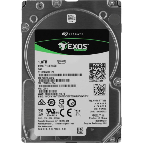 Жесткий диск Seagate SAS 3.0 1800Gb ST1800MM0129 Enterprise Performance (10000rpm) 256Mb 2.5