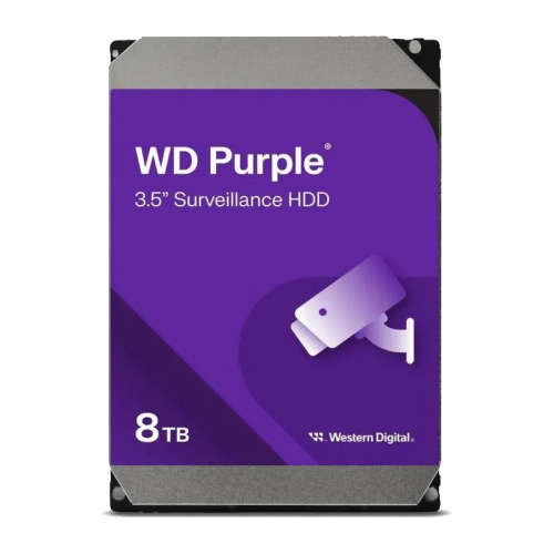 Жесткий диск/ HDD WD SATA3 8Tb Purple 5640 256Mb 1 year warranty