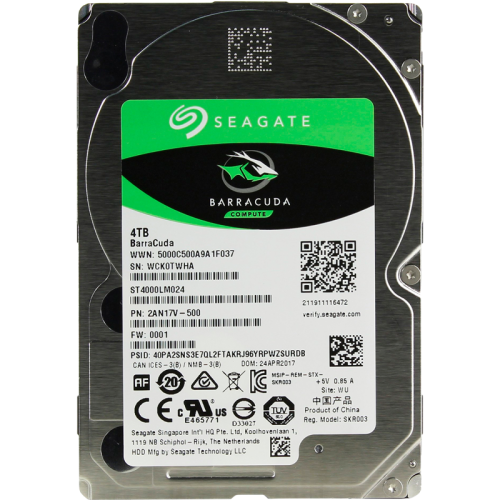 Жесткий диск HDD Seagate SATA 4Tb 2.5
