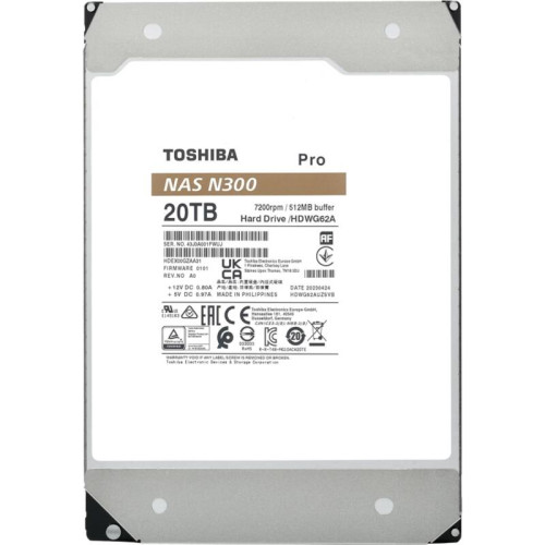 Жесткий диск/ HDD Toshiba N300 NAS PRO SATA3 3.5 Жесткий диск/ HDD Toshiba N300 NAS PRO SATA3 3.5