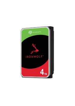 Жесткий диск HDD Seagate SATA3 4Tb IronWolf NAS 5400 256Mb 1 year warranty