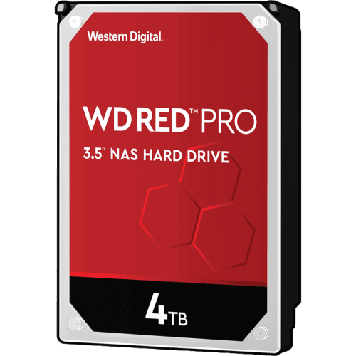 Жесткий диск HDD WD SATA3 4Tb Red Pro for NAS 7200 256mb 1 year warranty