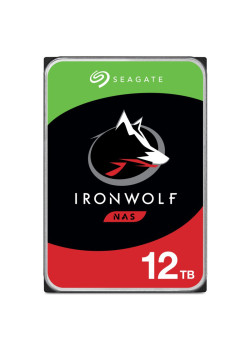 Жесткий диск HDD Seagate SATA3 12Tb IronWolf NAS 7200 256Mb 1 year warranty (replacement ST12000VN0007)