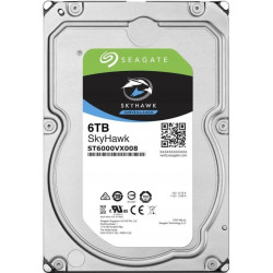 Жесткий диск/ HDD Seagate SATA3 6TB Skyhawk Surveillance 7200 256Mb 1  year warranty