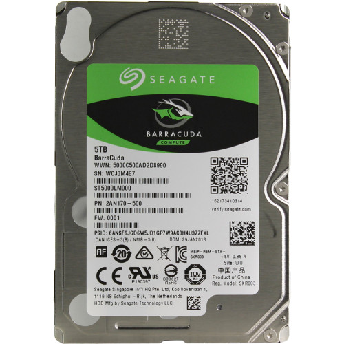 Жесткий диск HDD Seagate SATA 5Tb 2.5