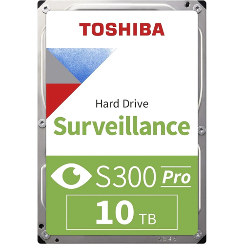 Жесткий диск Toshiba SATA-III 10TB MD10ADA10TV Surveillance S300 Pro (7200rpm) 512Mb 3.5