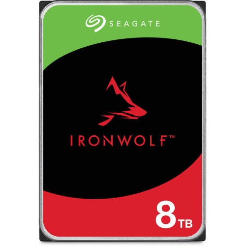 Жесткий диск/ HDD Seagate SATA3 8Tb IronWolf NAS 5400 256Mb 1 year warranty