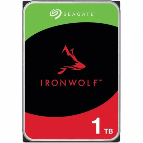 Жесткий диск/ HDD Seagate SATA IRONWOLF 1TB 5400rpm 256Mb 1 year warranty