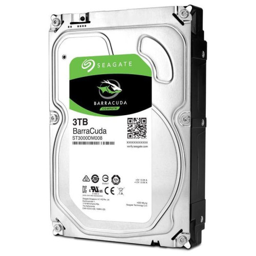 Жесткий диск/ HDD Seagate SATA3 3Tb Barracuda 7200 64Mb