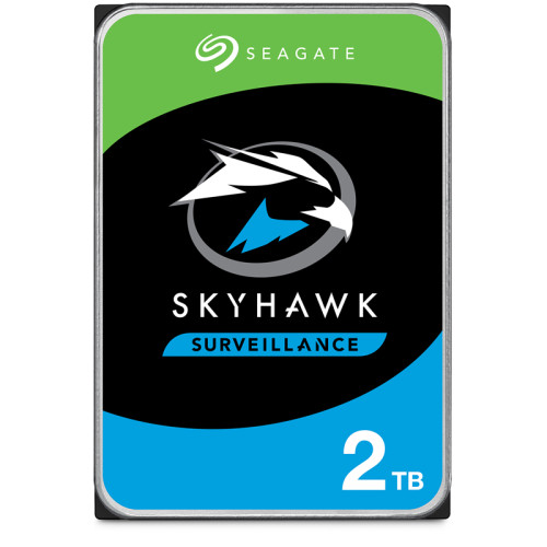 Жесткий диск/ HDD Seagate SATA 2Tb SkyHawk Surveillance HDD 64Mb 1 year warranty