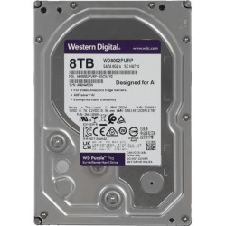 Жесткий диск/ HDD WD SATA3 8Tb Purple Pro 7200 rmp 256MB  1 year warranty (replacement WD8001PURP)