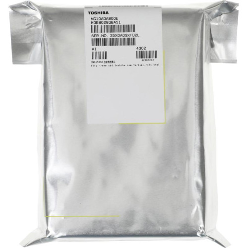 Жесткий диск Toshiba SATA-III 8TB MG10ADA800E Server Enterprise Capacity 512E (7200rpm) 512Mb 3.5