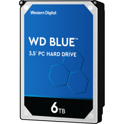 Жесткий диск/ HDD WD SATA3 6Tb Blue 5400 64Mb