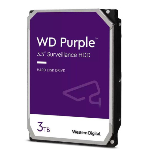 Жесткий диск WD SATA-III 3TB WD33PURZ Surveillance Purple (5400rpm) 256Mb 3.5