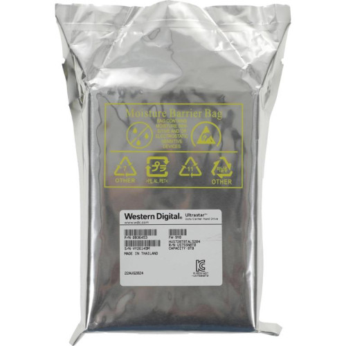 Жесткий диск WD SAS 3.0 8TB 0B36453 HUS728T8TAL5204 Server Ultrastar DC HC320 512E (7200rpm) 256Mb 3.5