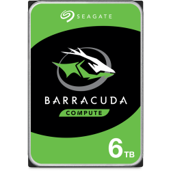 Жесткий диск HDD Seagate SATA 6Tb Barracuda 5400 6Gb/s 256Mb 1 year warranty (replacement WD60EZAX)